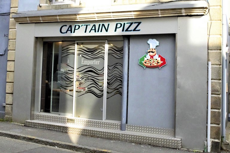 Façade de Cap'Tain-pizz. Façade de Cap'Tain-pizz.
