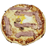 Pizza Campagnarde. Pizza Campagnarde.